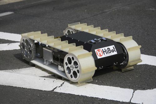 Robot de inspección de orugas - TKOT - Hibot - con mando a distancia / multitarea