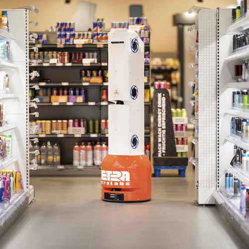 Robot de inventario móvil - TORY® SHELF - METRALABS - autónomo