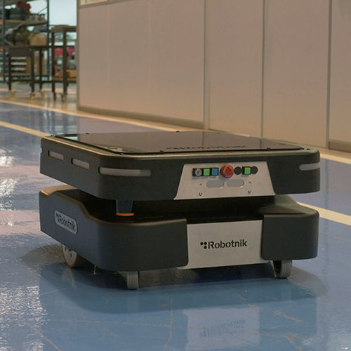 Robot móvil autónomo (AMR) de transporte - RB-THERON - Robotnik - para la logística / para I+D / de interior