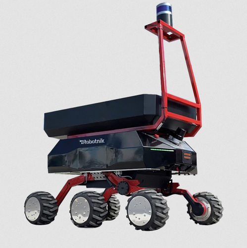 Robot móvil autónomo (AMR) de transporte - RB-VOGUI 6  - Robotnik - para I+D / para la agricultura / omnidireccional