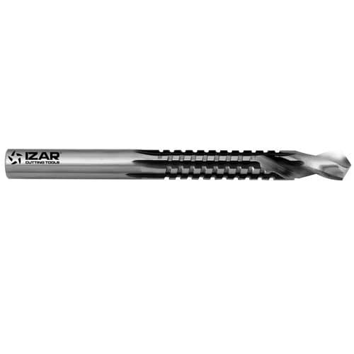 Fresa monobloque - 1606 series - IZAR CUTTING TOOLS S.A.L. - de roscar / de acero rápido / de 2 dientes