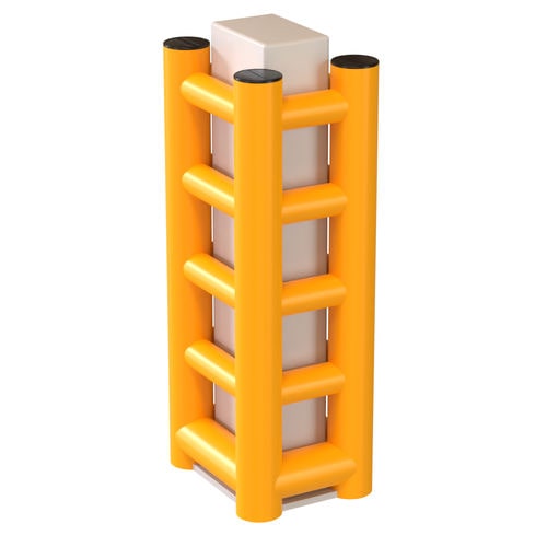 Protección de columna cuadrada - RAL2, RAL3 - Anter System