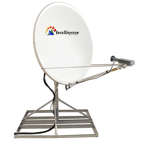 Antena satélite - IT-ISS FMA-120KA - Intellisystem Technologies - parabólica / reforzada / móvil