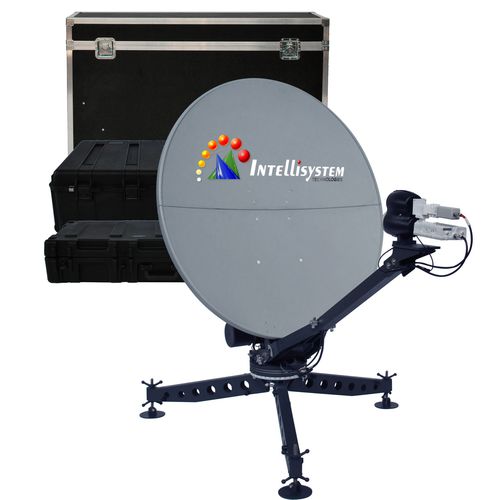 Antena satélite - IT-ISS FLY-1201 - Intellisystem Technologies - parabólica / compacta / reforzada