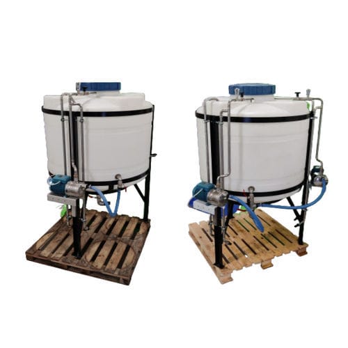 Cuba para agua de proceso - PE - PERS GROUP - de lodo
