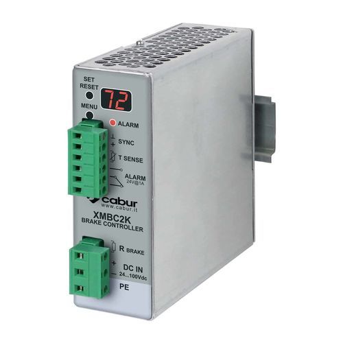Controlador de freno vertical - XMBC2K - Cabur - en riel DIN / para frenado controlado