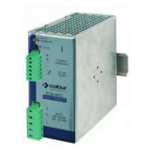 Alimentación eléctrica en riel DIN - XCSL481C - Cabur - AC/DC / monofásica