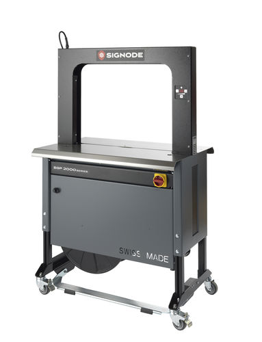 Flejadora semiautomática - SGP2000 - STRAPEX - para cajas de cartón / para paquetes / para embalajes