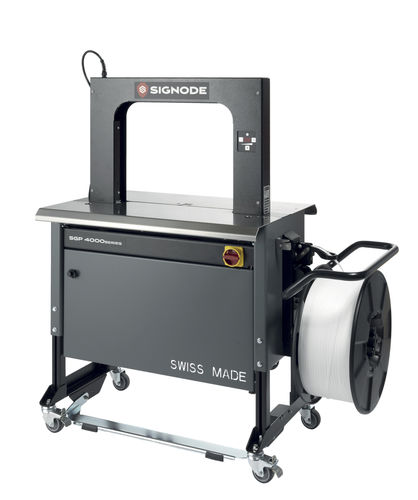 Flejadora semiautomática - SGP4301 - STRAPEX - para mercaderías / para línea de producción / para plancha