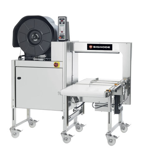 Flejadora totalmente automática - SGP s&eacute;ries INOX - STRAPEX - semiautomática / para línea de producción / para la industria alimentaria