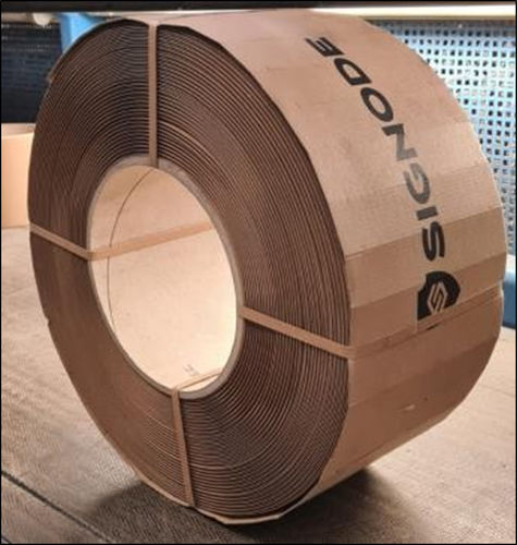 Cinta de flejado de papel - LEVEX SIGNODE 100% recyclable, certifi&eacute; 4E - STRAPEX
