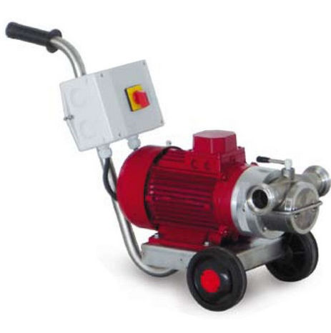 Bomba de rotor - T series - Enoveneta - para productos agroalimentarios / para vino / con motor eléctrico
