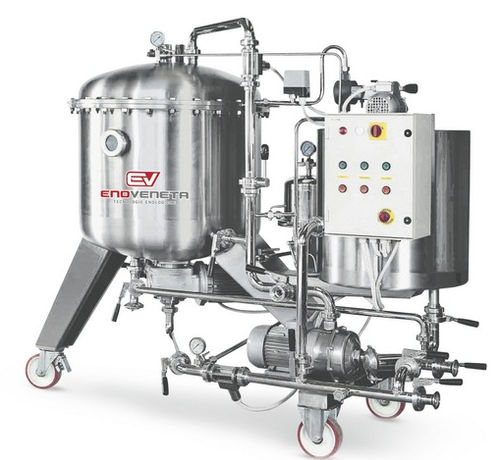 Filtro para alimentos líquidos y bebidas - FRM, FRA - Enoveneta - para vino / de placas / móvil
