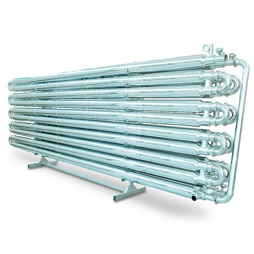 Intercambiador de calor tubo-tubo - Enoveneta - aire-agua / de acero inoxidable / para la industria agroalimentaria