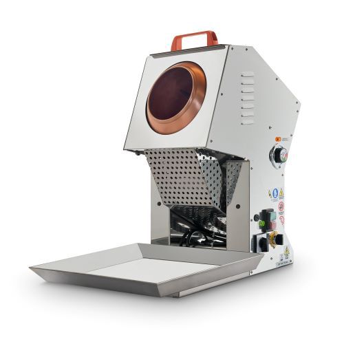 Máquina de recubrimiento de azúcar - P2RE - MIA FOOD TECH - OFFICINE MECCANICHE MURIALDO - para almendras garrapiñadas