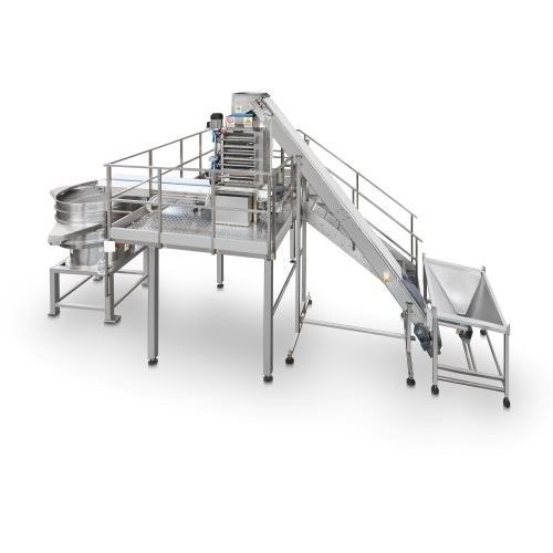Línea de triturador de cacahuetes - MIA FOOD TECH - OFFICINE MECCANICHE MURIALDO - de almendras / para avellanas / en línea