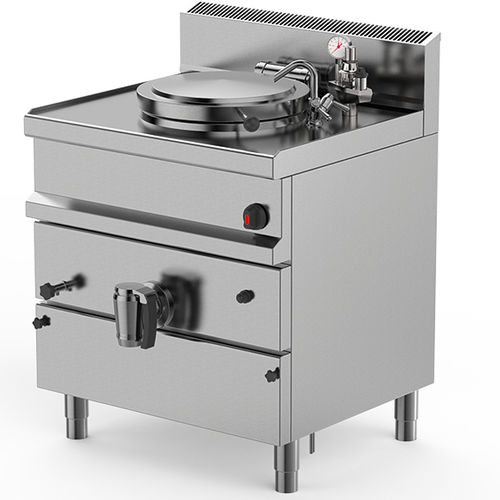 Marmita industrial de acero inoxidable - EASYPAN - Firex srl - de vapor / para la industria alimentaria / para la restauración