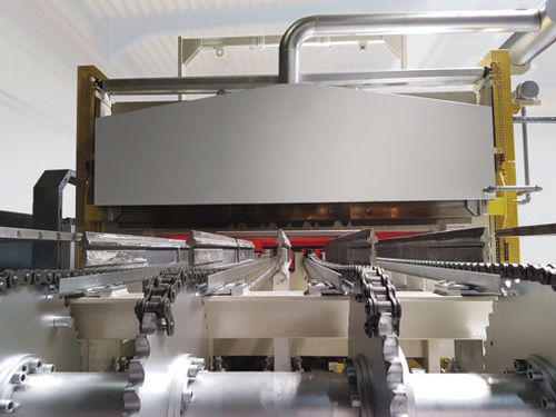 Horno de cámara - Aichelin Group - de cinta transportadora / de templado / continuo