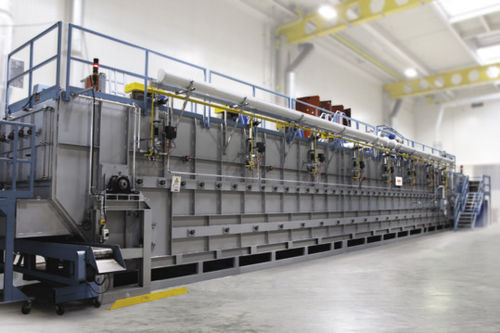 Horno de cinta transportadora - Aichelin Group - tratamiento térmico / de fundición / eléctrico