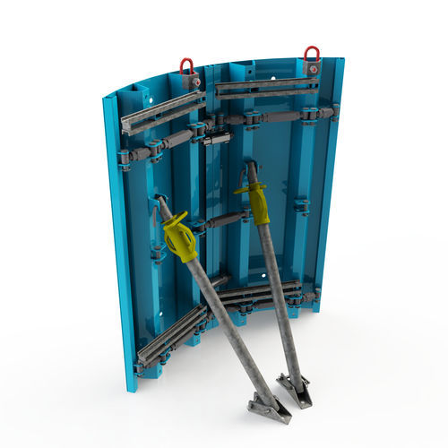 Encofrado circular - Modulaire  MC - JEAN FOUR-EUROBRESS - modular / curvo