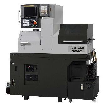 Torno automático CNC - P0 series - Tsugami - de alta velocidad / de alta precisión / compacto