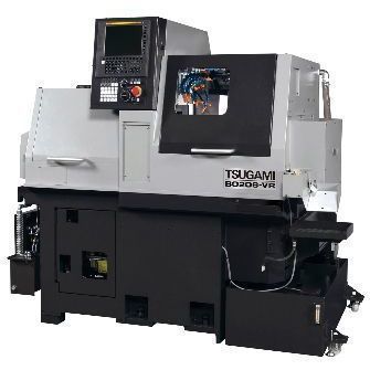 Torno automático CNC - B0 series - Tsugami - 27 herramientas / compacto