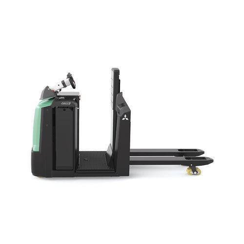 Preparador de pedidos eléctrico - VELiA ES OPB12-25N2  - Mitsubishi Forklift Trucks - de bajo nivel