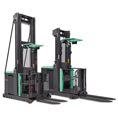 Preparador de pedidos eléctrico - VELiA EX OPBH12PH & OPBM10P  - Mitsubishi Forklift Trucks - de alto nivel / para almacén