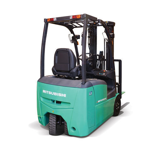 Carretilla elevadora eléctrica - FB13-20TCB Series - Mitsubishi Forklift Trucks - con operador sentado / para interior / para almacén