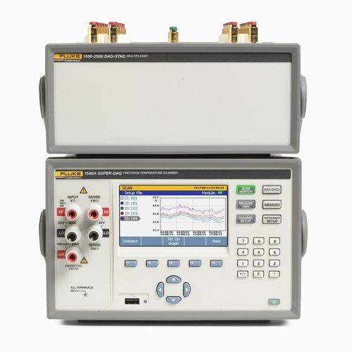 Sistema de adquisición de datos de temperatura - 1586A Super-DAQ - Fluke Calibration - de tensión / benchtop / para laboratorio