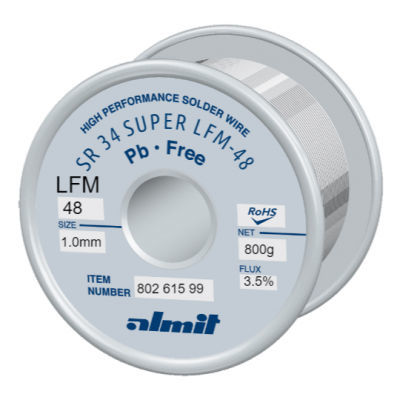 Aleación para soldadura blanda a base de plata - 802 615 99 - ALMIT GmbH - sin plomo / para hilos