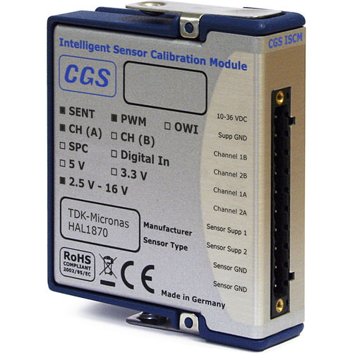 Módulo de E/S analógico - ISCM TDK-Micronas HAL - CGS Computer Gesteuerte Systeme GmbH - CompactRIO / 4 canales / FGPA
