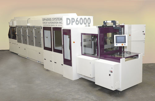 Máquina para estucado automática - DP6000 - Circuit Automation - de resina fotosensible / para PCB