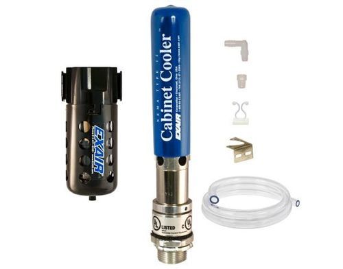 Climatizador para armario eléctrico para montaje lateral - 4215 - EXAIR - compacto / industrial / resistente al polvo