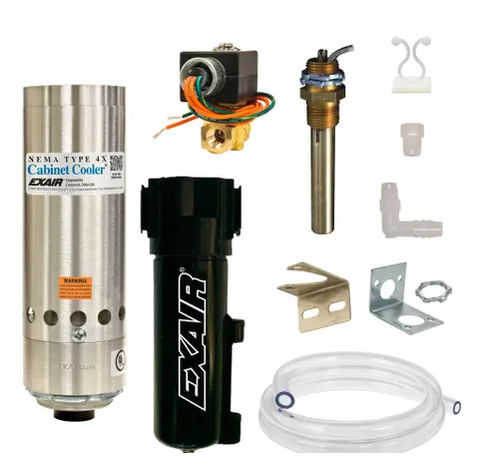 Climatizador para armario eléctrico para montaje lateral - NHP4840SS - EXAIR - compacto / industrial / resistente a la corrosión
