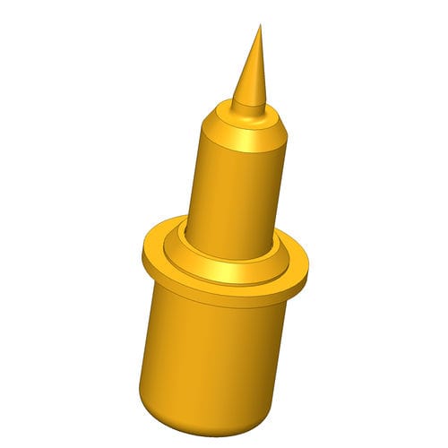 Sonda de prueba corta - GKS series  - INGUN Prüfmittelbau - de muelle