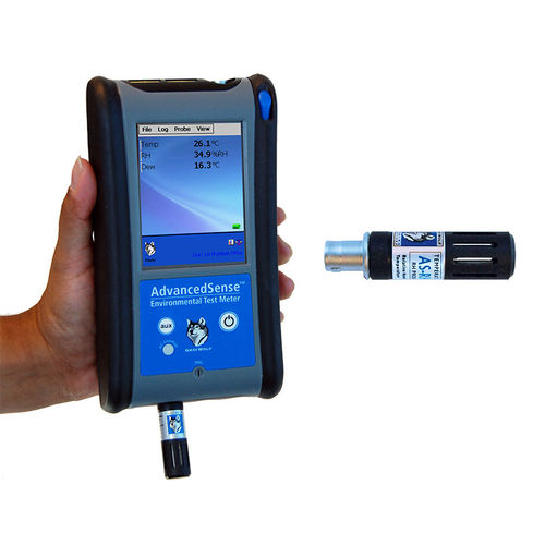 Sensor de temperatura y de humedad relativa - RH-AS2 - GrayWolf Sensing Solutions - instalado en conducto / digital