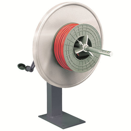 Enrolladora manual - TISCHROL 450 - Kabelmat Wickeltechnik GmbH - de cables
