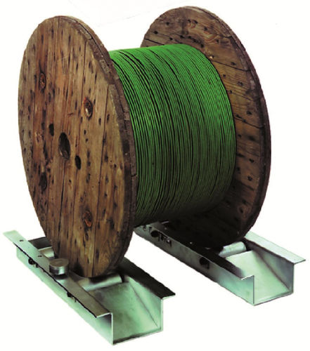 Desbobinador para carretes - TROMBOI 1400 - Kabelmat Wickeltechnik GmbH - de cables / manual / compacto