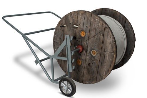 Desbobinador de cables - TROMCAR 1250 - Kabelmat Wickeltechnik GmbH - para carretes / manual / portátil