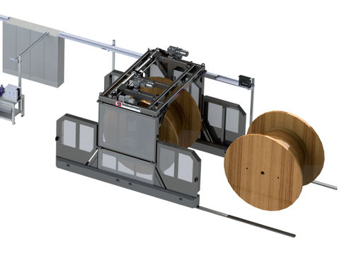 Sistema de rebobinado para altas cargas - PORTROL 2600 AUF - Kabelmat Wickeltechnik GmbH - móvil / motorizado