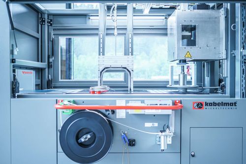 Enrolladora automática - Kabelmat Wickeltechnik GmbH - de cables / para fabricación de tubos