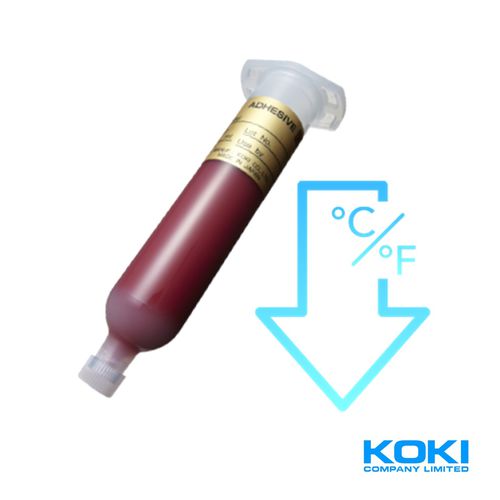Cola epoxi - JU-90LT-3 - Koki Company Limited - para plástico / monocomponente