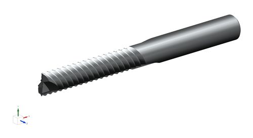 Fresa de acabado - CM180 End Mill SC - LEUCO Ledermann GmbH & Co. KG - monobloque / de desbaste / de acabado