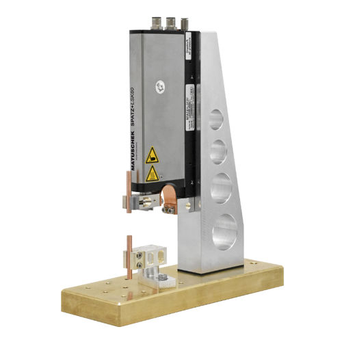 Cabezal de soldadura servoaccionado - SPATZ+LSK80 - Matuschek Meßtechnik GmbH - por resistencia / por puntos / refrigerado por aire