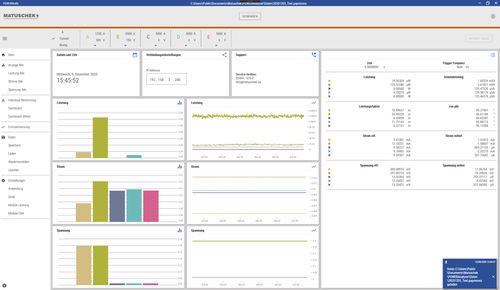 Software de visualización - POWERStudio - Matuschek Meßtechnik GmbH - de medición / de adquisición de datos / adquisición