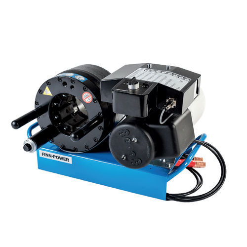 Engastadora de tubos flexibles - P20CS - Lillbacka Finn-Power - para tubos flexibles hidráulicos / semiautomática / compacta