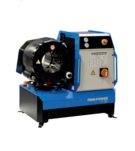 Engastadora para tubos flexibles hidráulicos - P32NMS  - Lillbacka Finn-Power - semiautomática / compacta