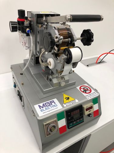 Máquina de marcado en caliente - EASY PRINT - MGR Electro Srl - manual / para cables / automática