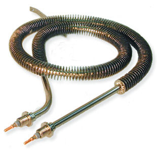 Elemento calefactor tubular - KX series - CCI Thermal Technologies Inc. - flexible / con aletas